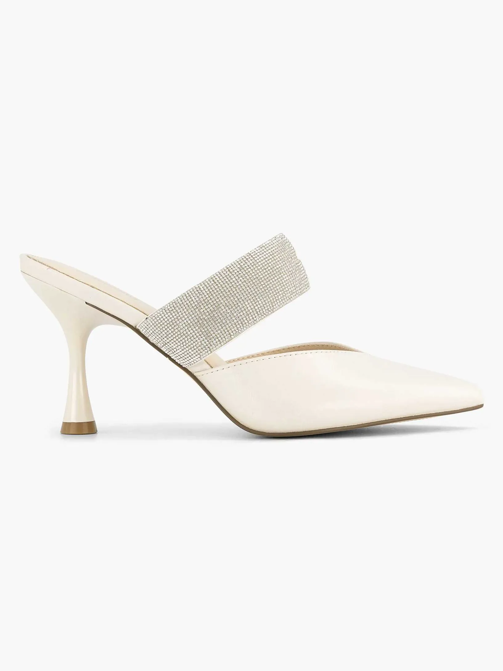 Witte Pump Steentjes