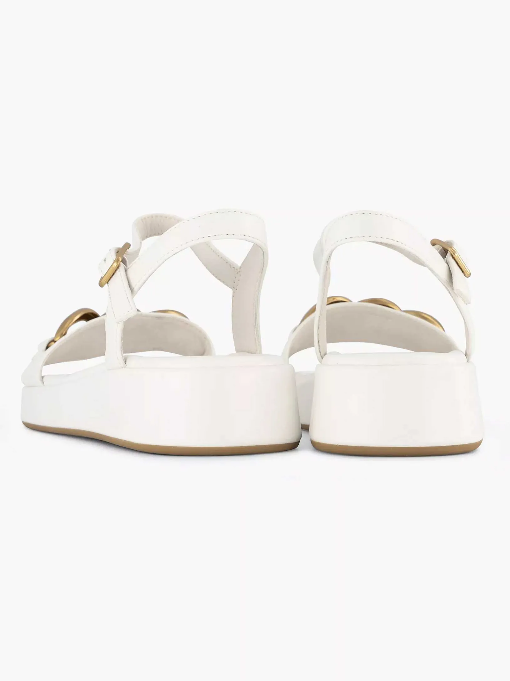 Witte Sandaal Sierketting