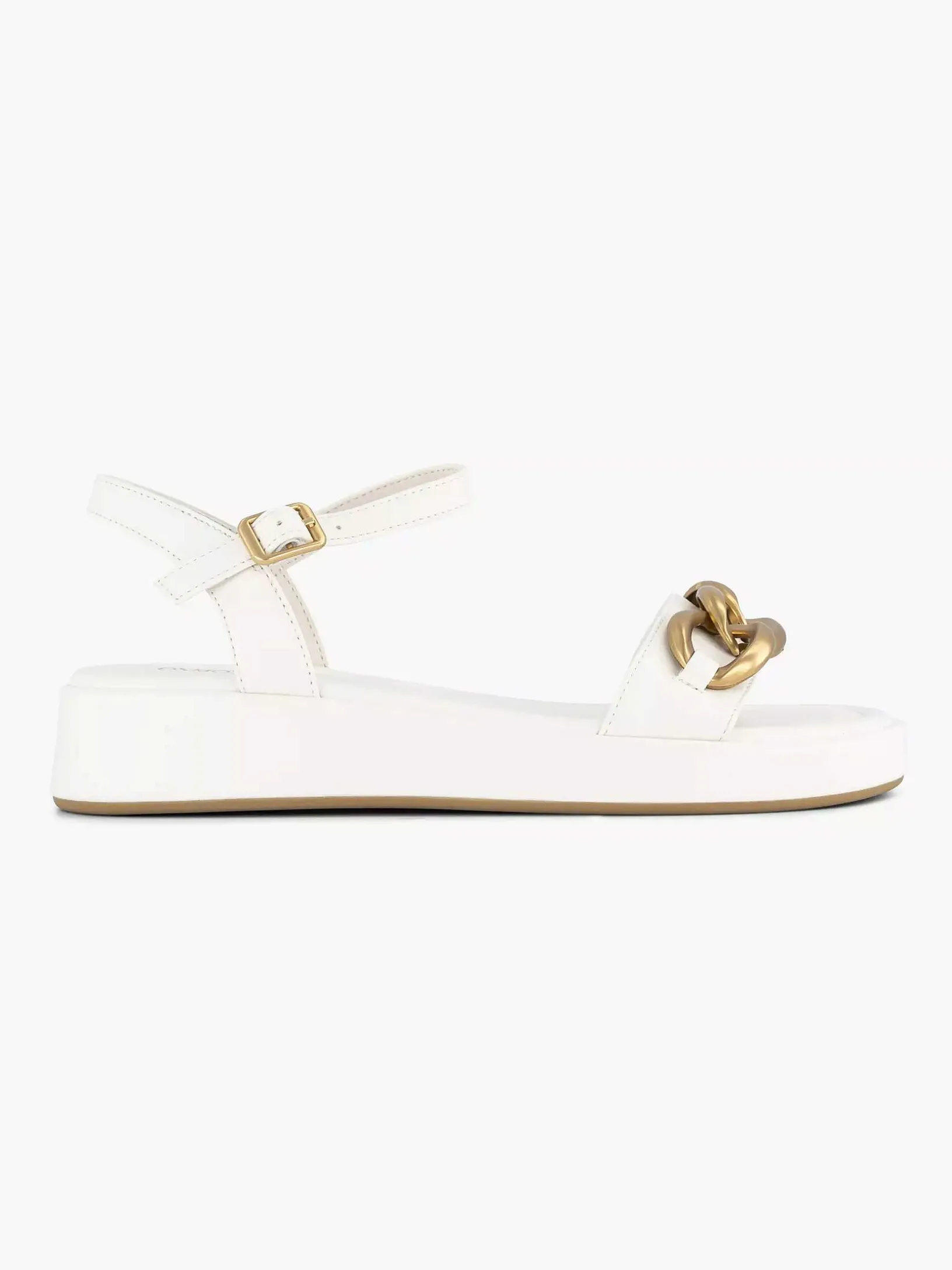 Witte Sandaal Sierketting