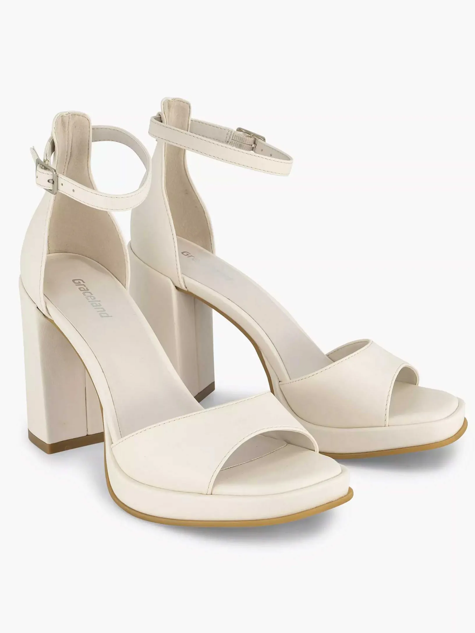 Witte Sandalette