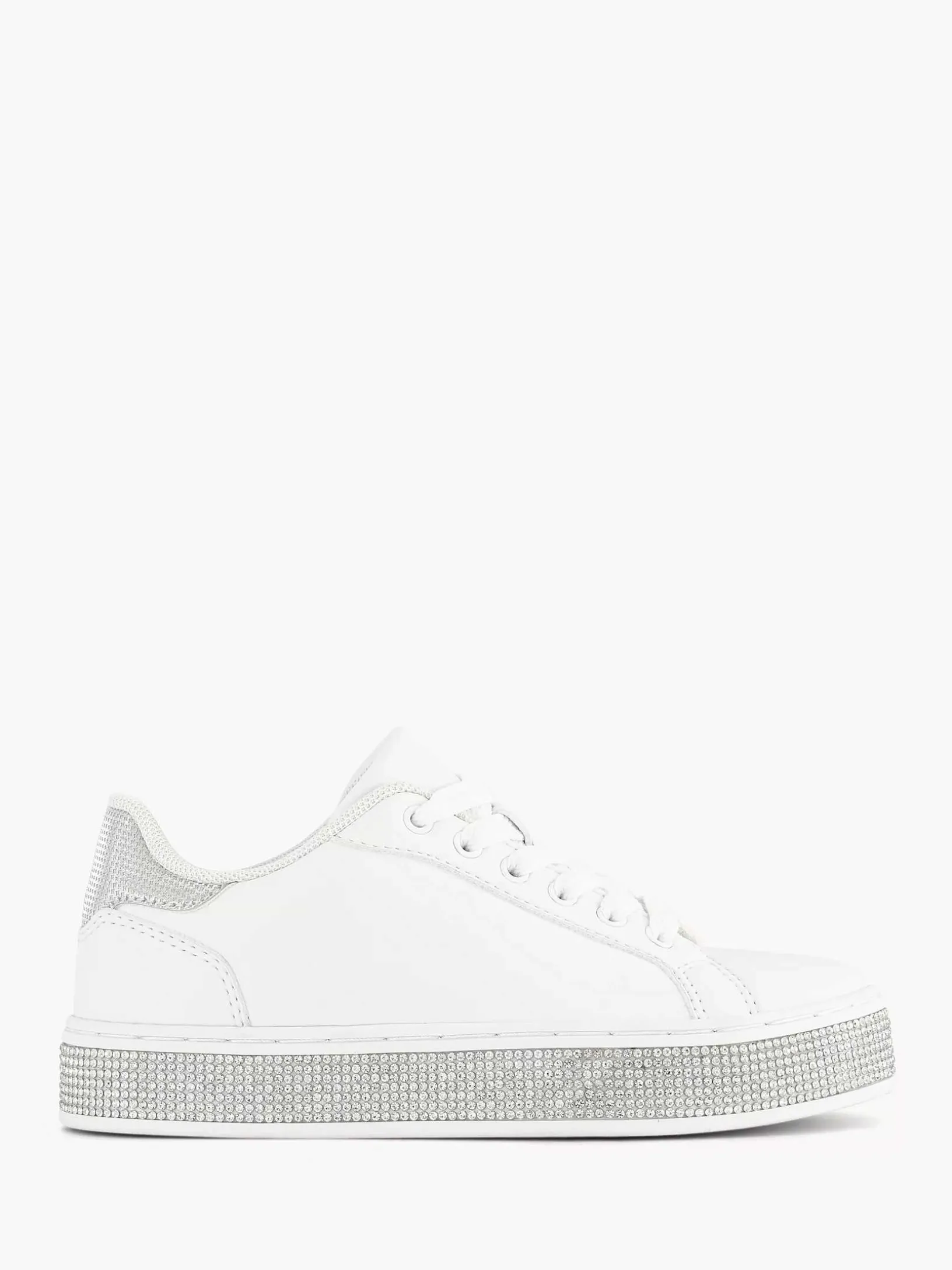 Witte Sneaker Steentjes