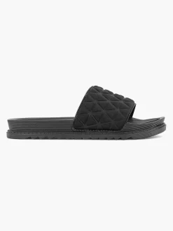 Zwarte Badslipper