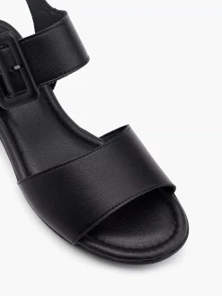 Zwarte Comfort Sandaal