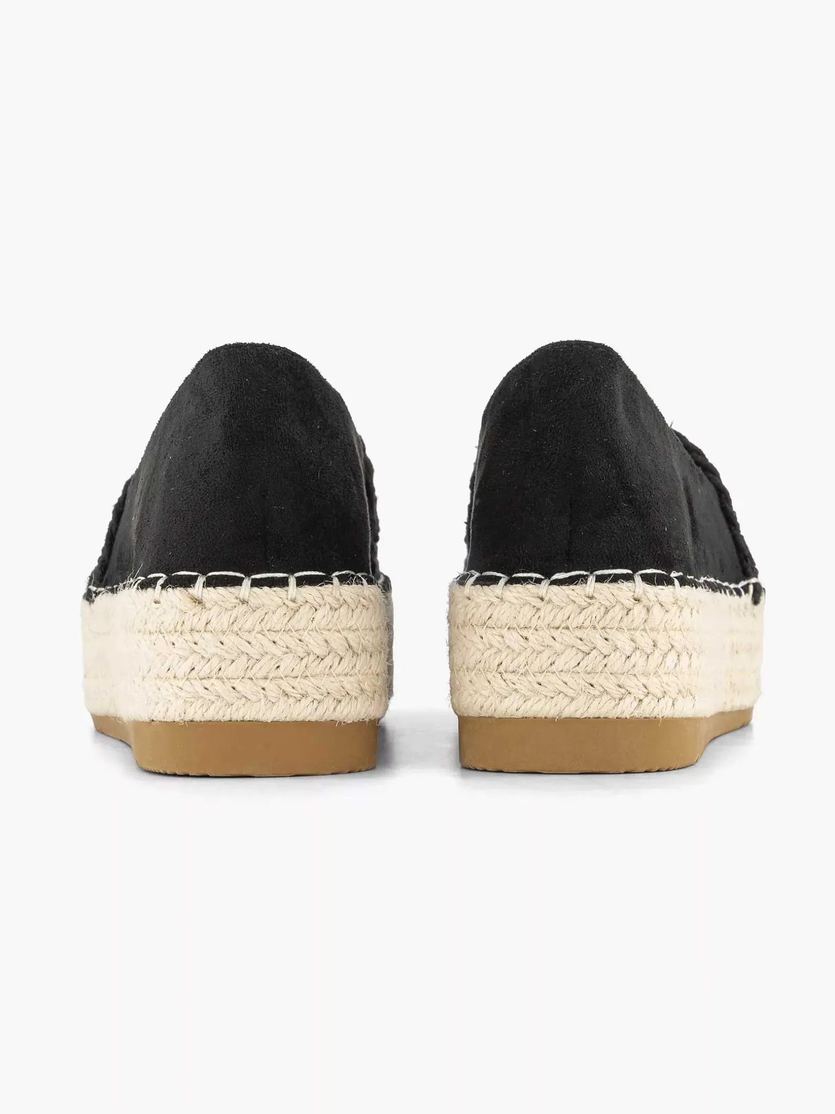 Zwarte Espadrille