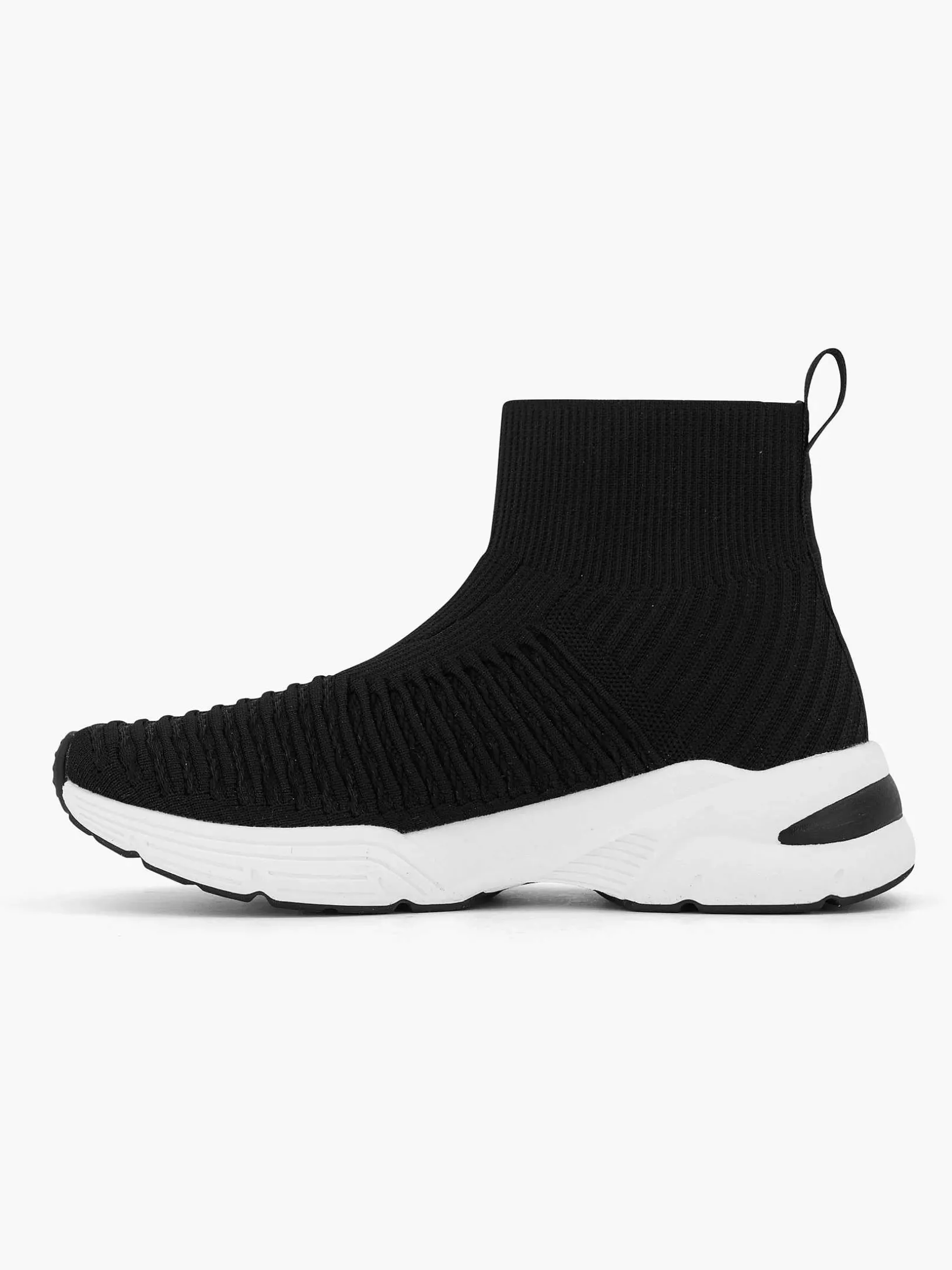 Zwarte Hoge Sneaker
