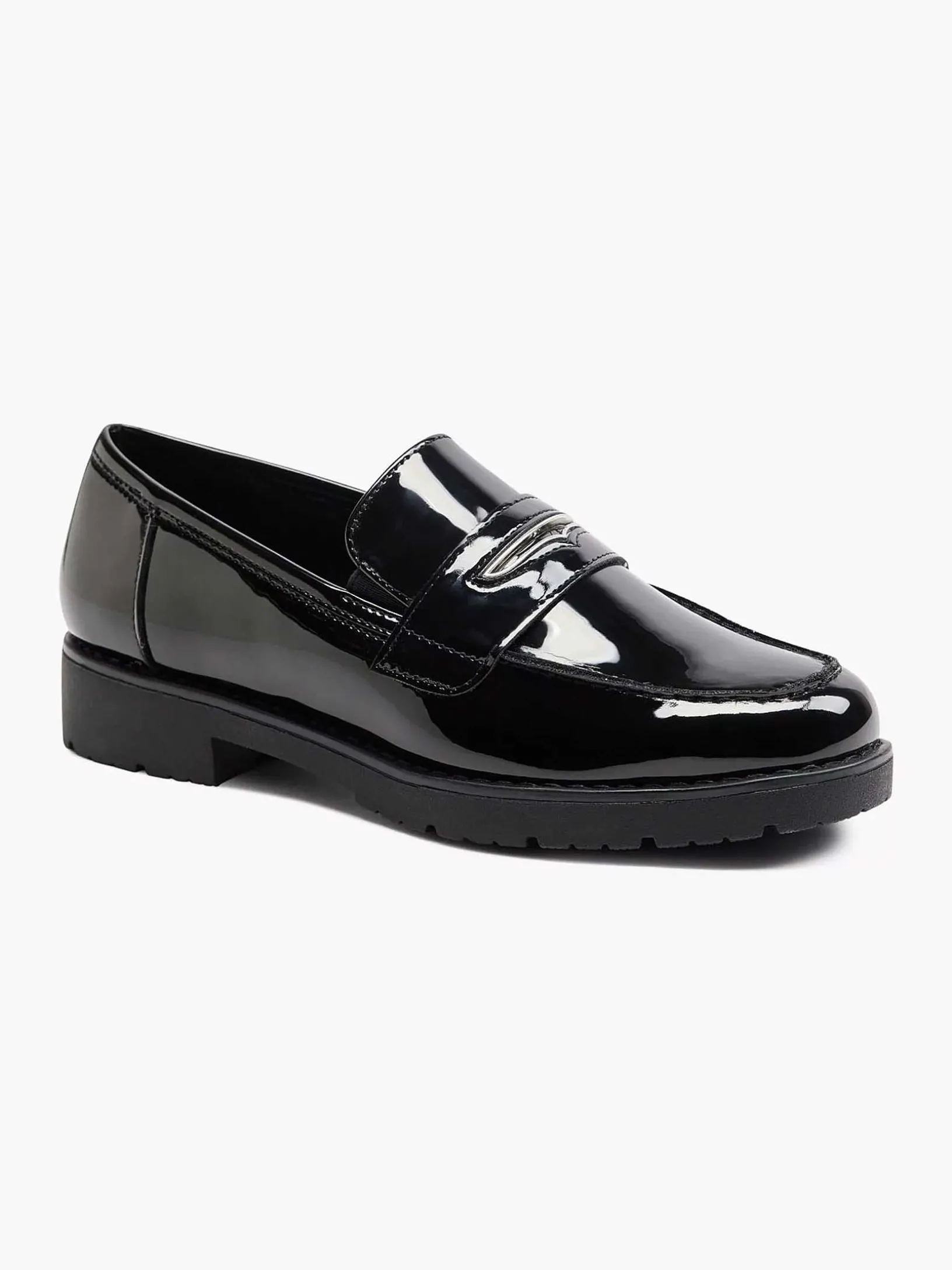 Zwarte Loafer Lak