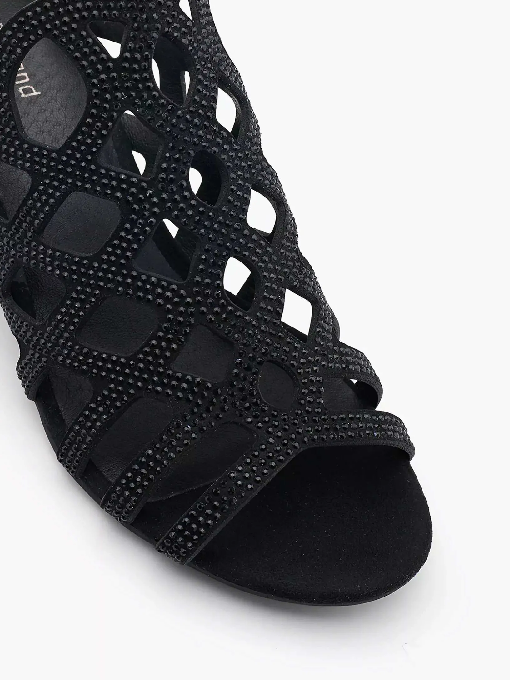 Zwarte Sandalette