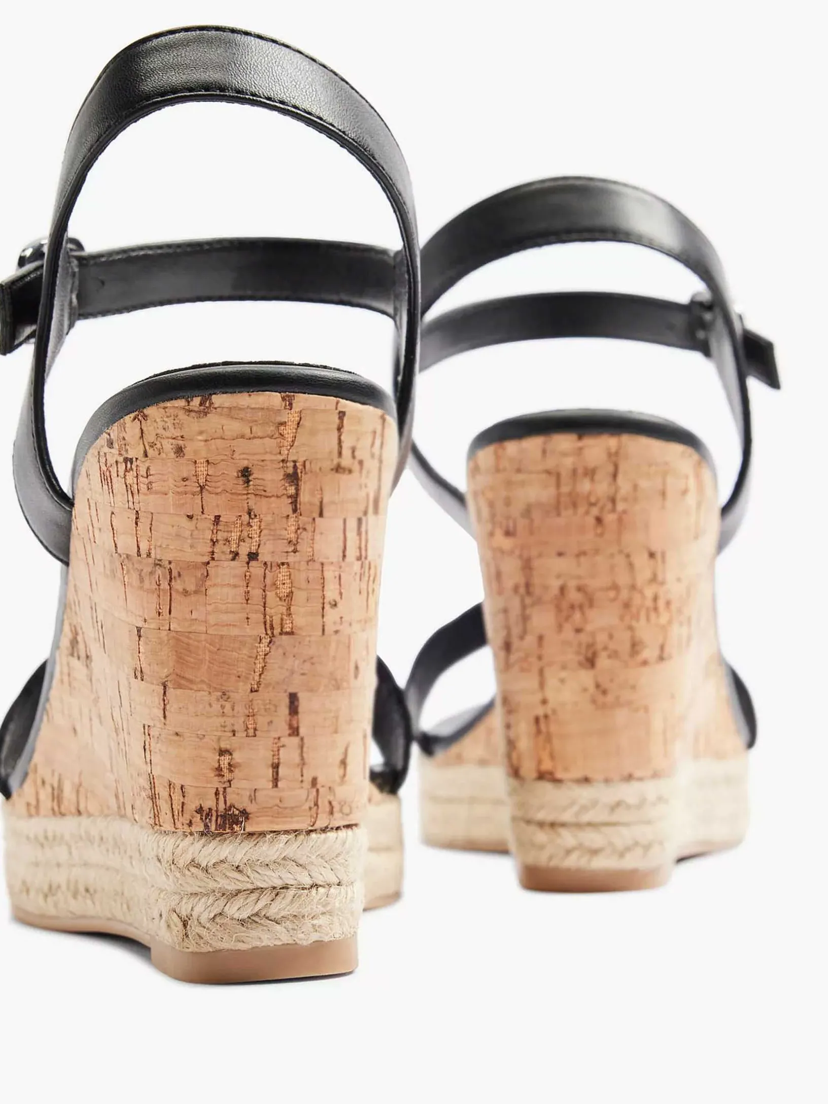 Zwarte Sandalette