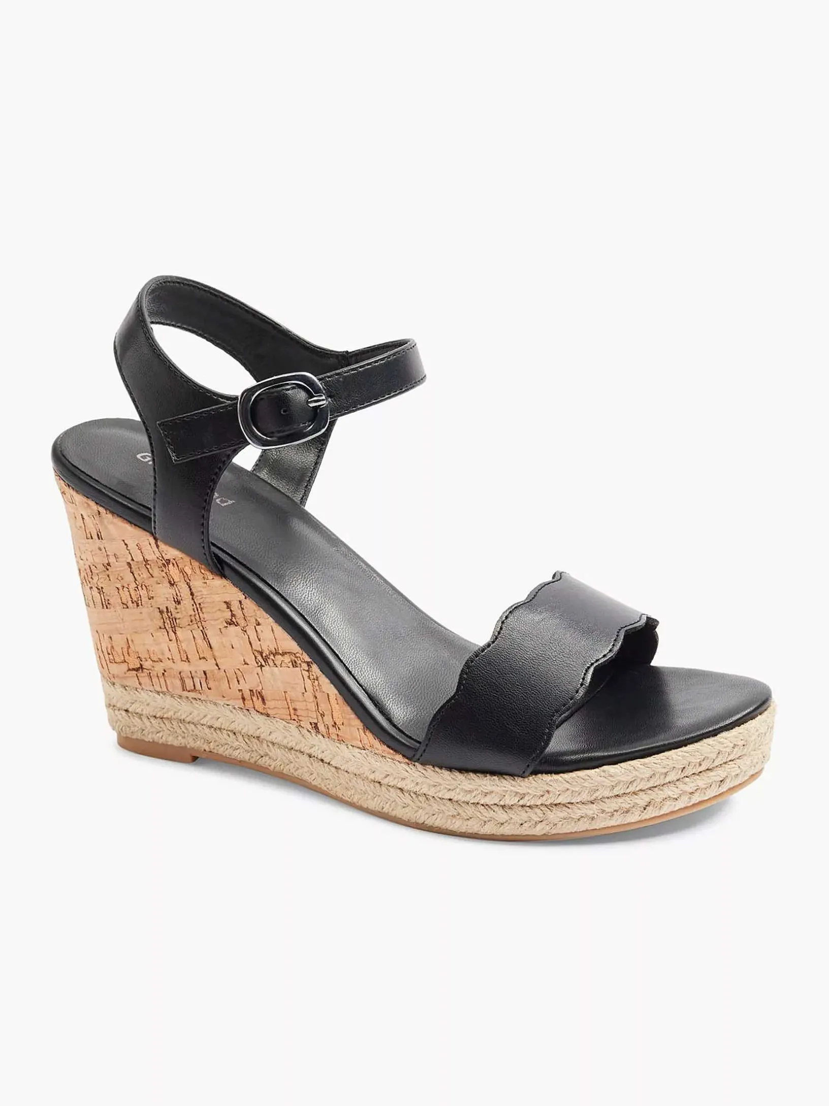 Zwarte Sandalette