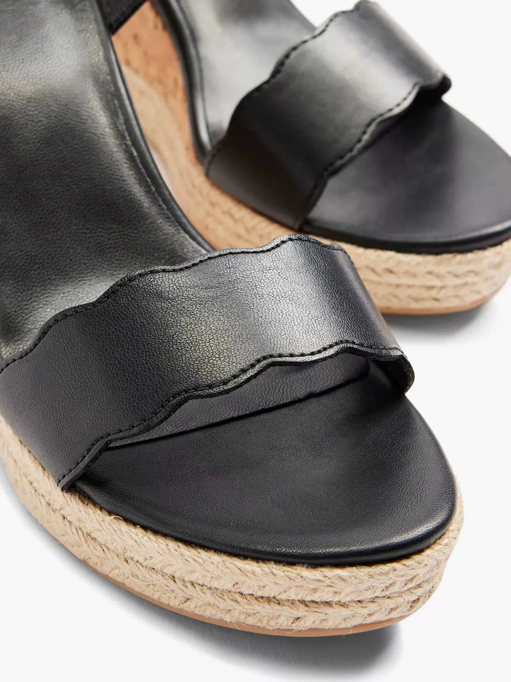 Zwarte Sandalette