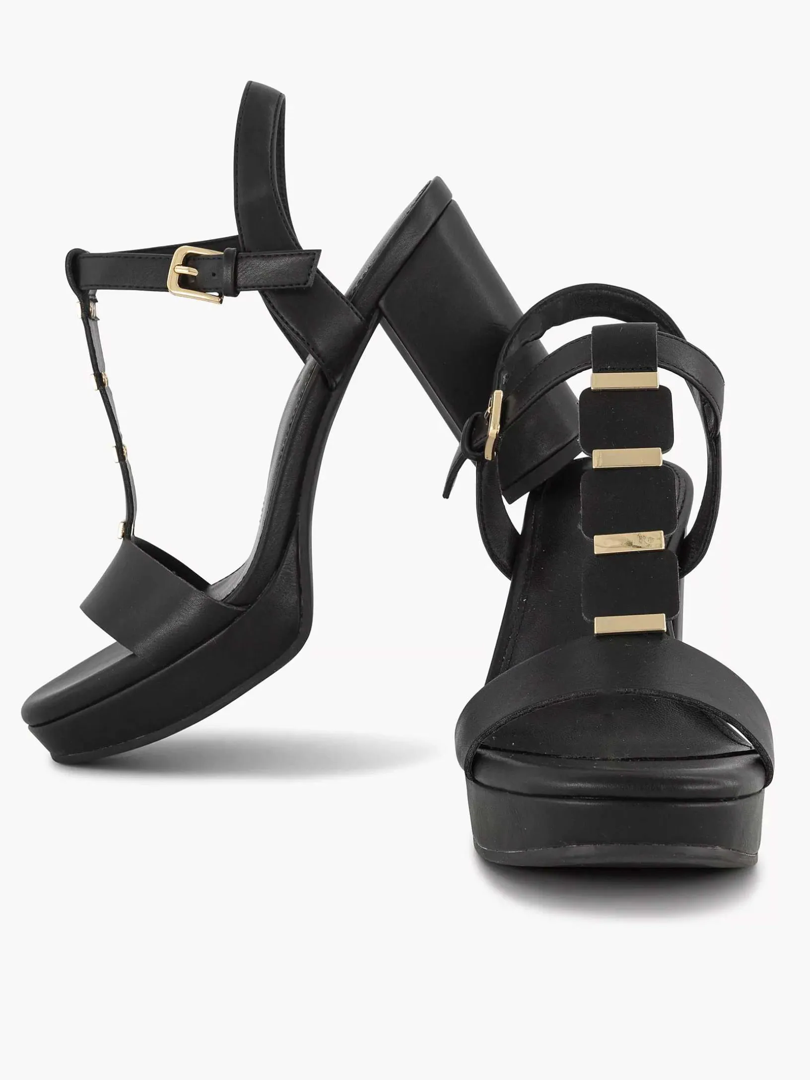 Zwarte Sandalette