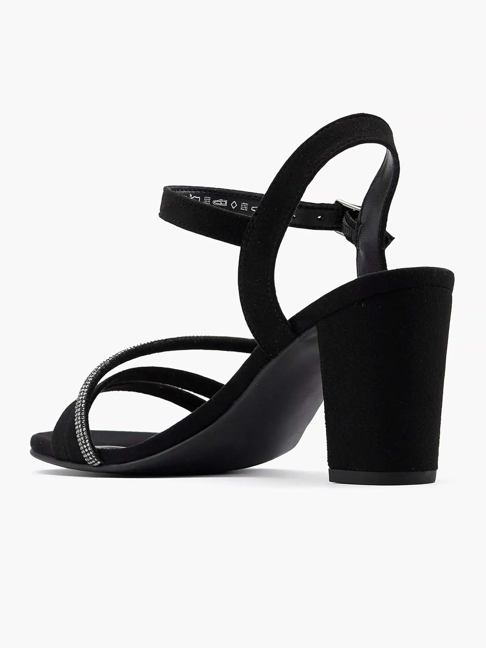 Zwarte Sandalette
