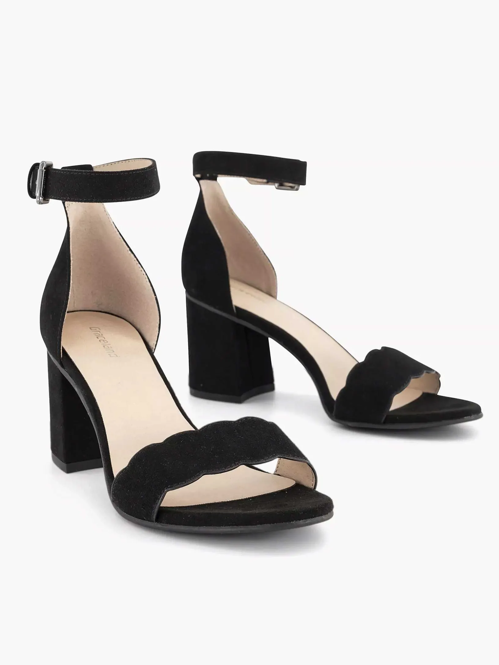 Zwarte Sandalette