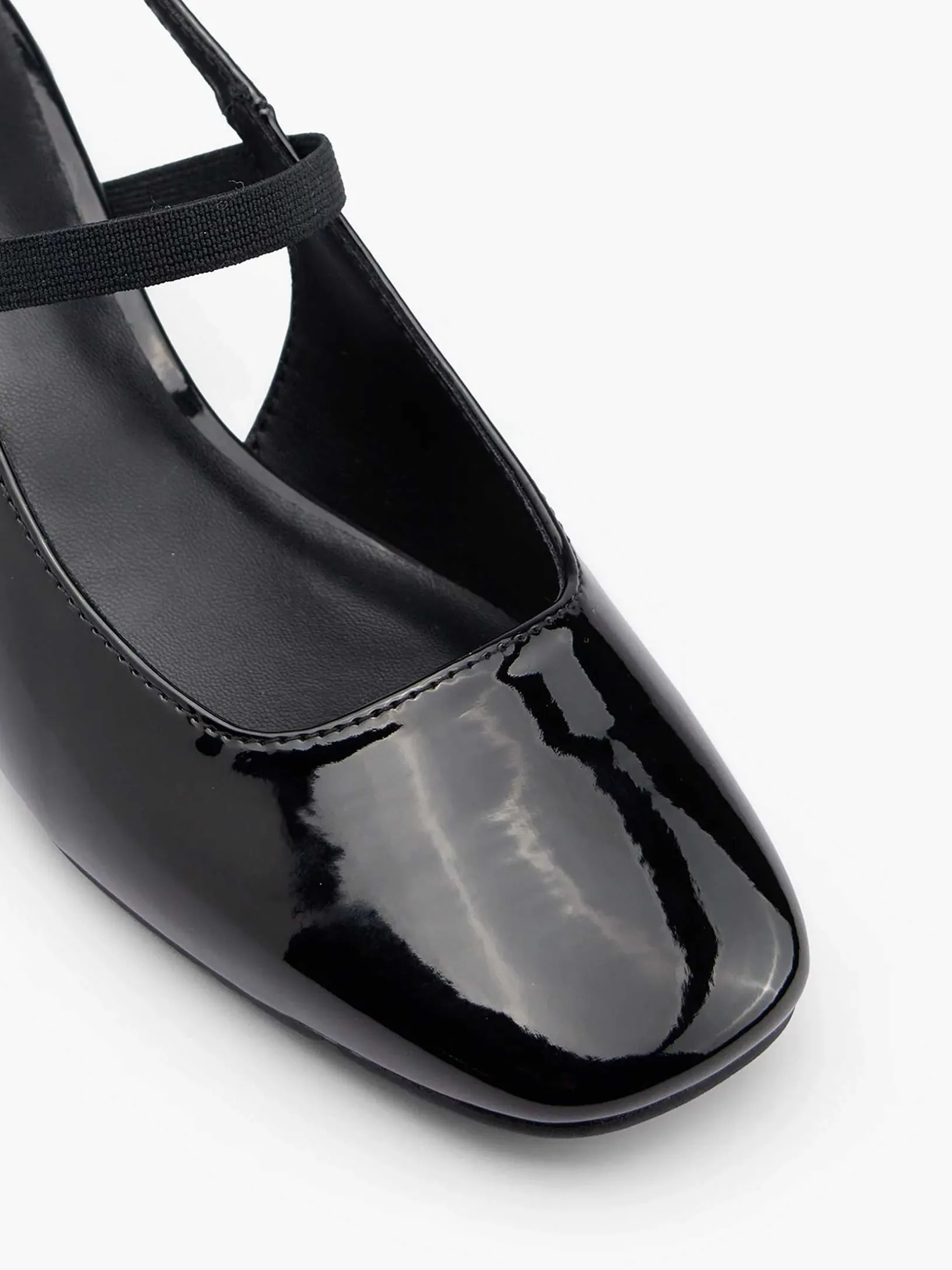Zwarte Slingback