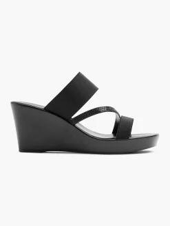 Zwarte Slipper Sleehak