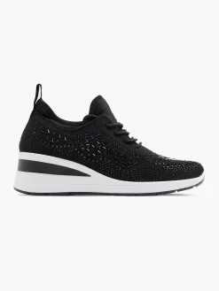 Zwarte Sneaker Steentjes