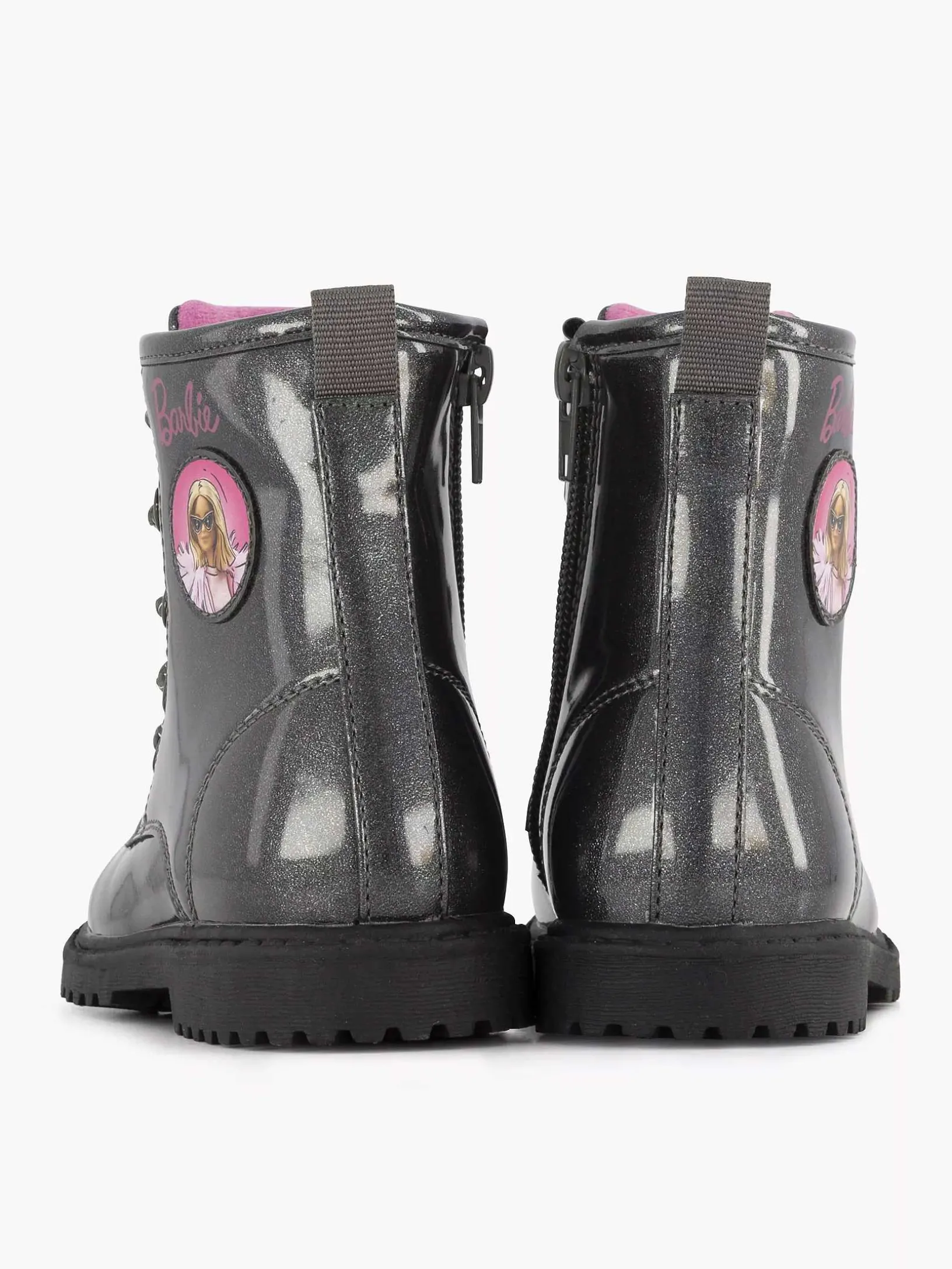 Zwarte Veterboot Barbie